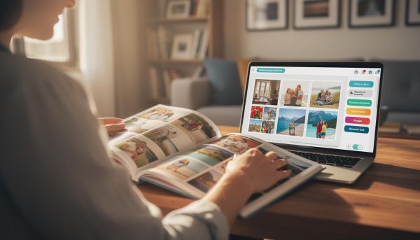 Créez un album photo en ligne : la solution moderne pour vos souvenirs